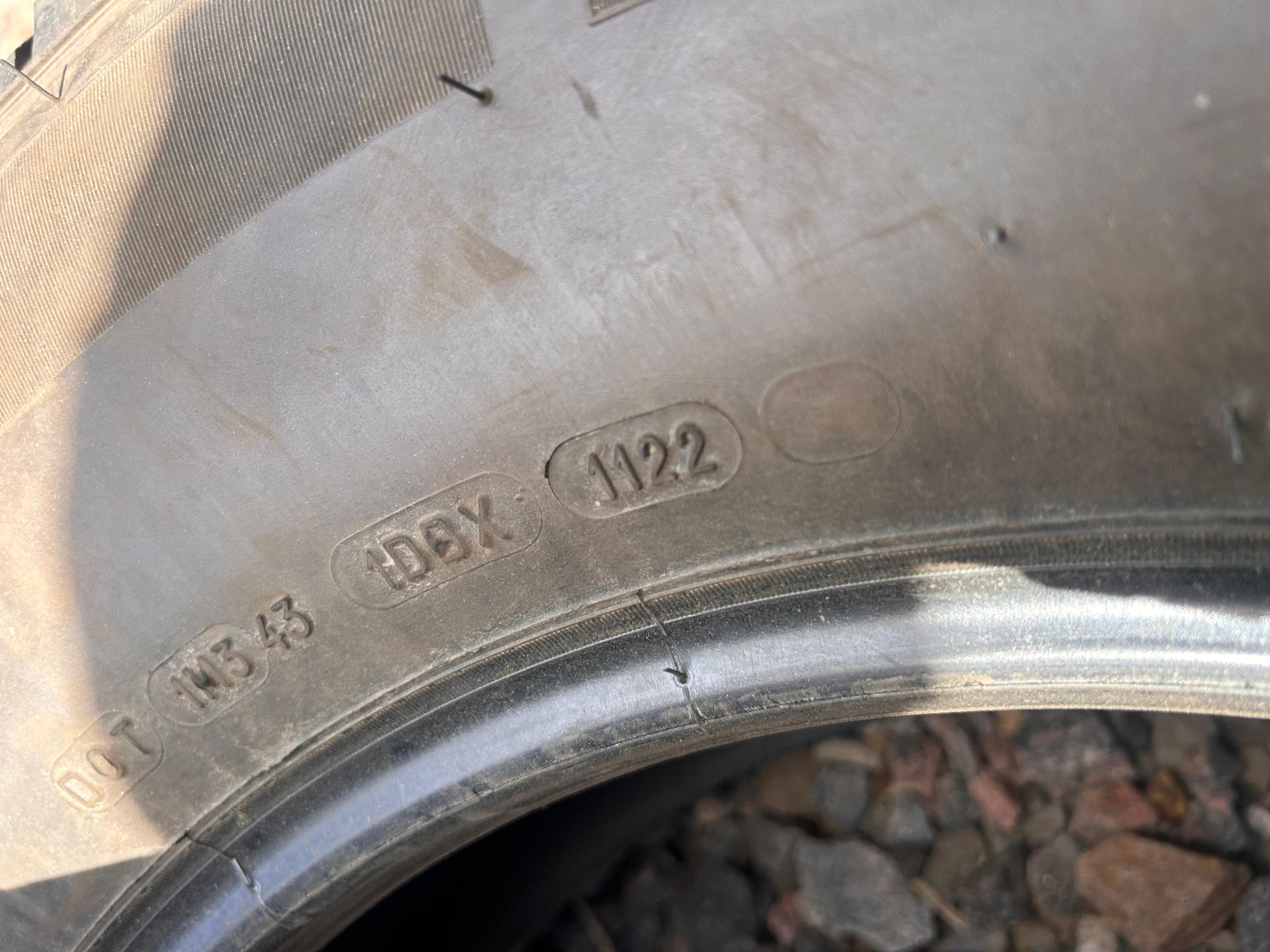 LT245/75R17 Pair (2 Used Tires) Michelin LTX AT2