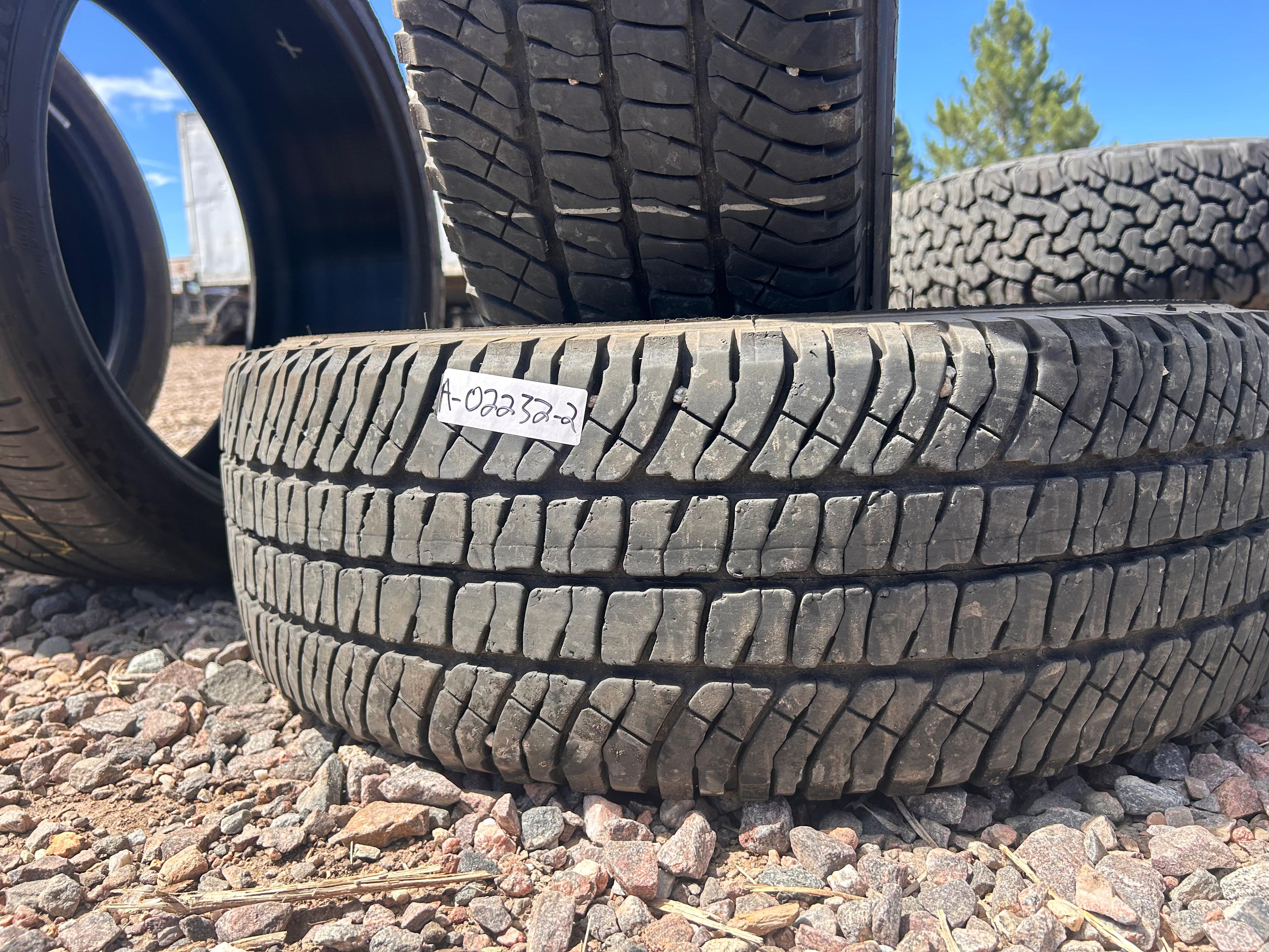 LT245/75R17 Pair (2 Used Tires) Michelin LTX AT2
