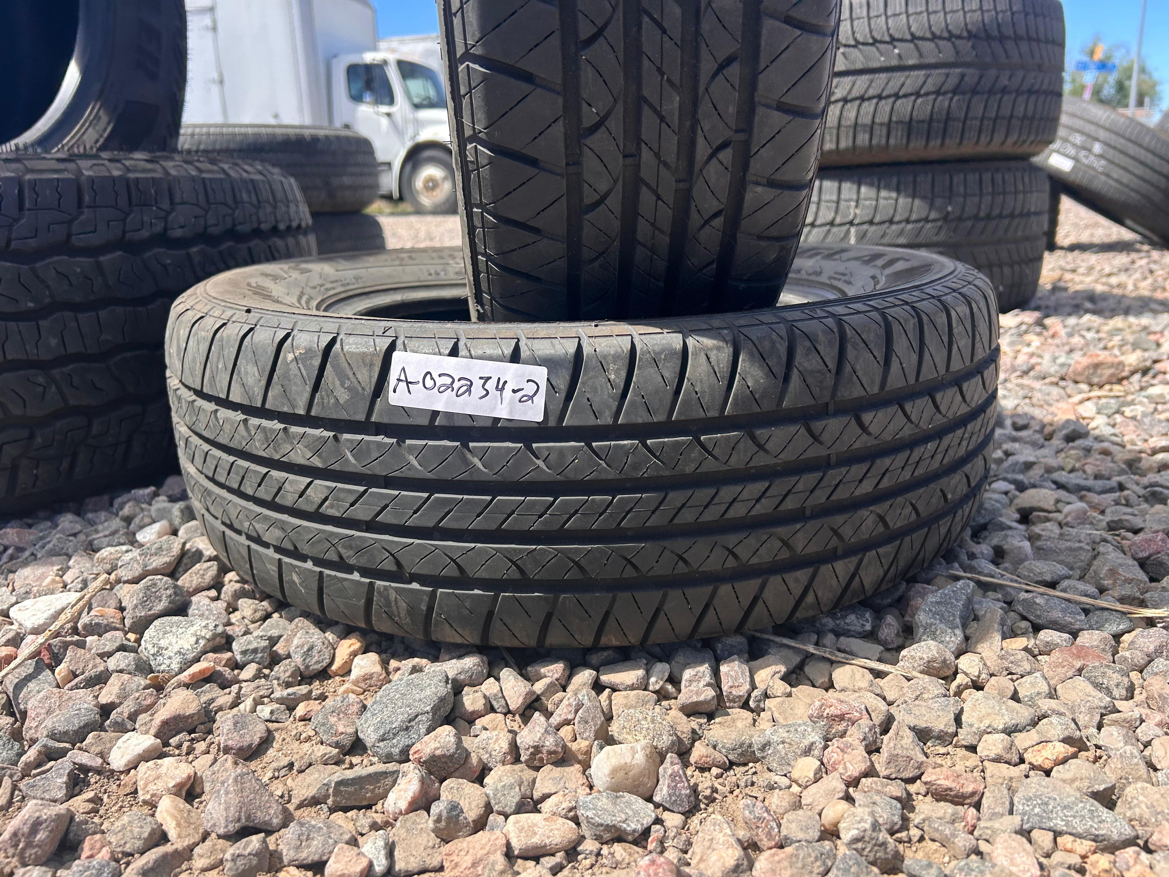 185/65R14 Pair (2 Used Tires) Douglas Touring