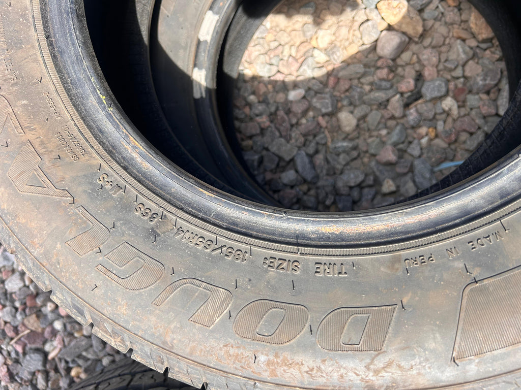 185/65R14 Pair (2 Used Tires) Douglas Touring
