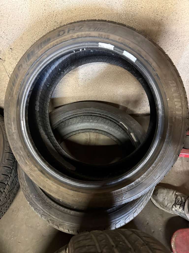 235/45R18 Pair (2 Used Tires) Delinte DH2