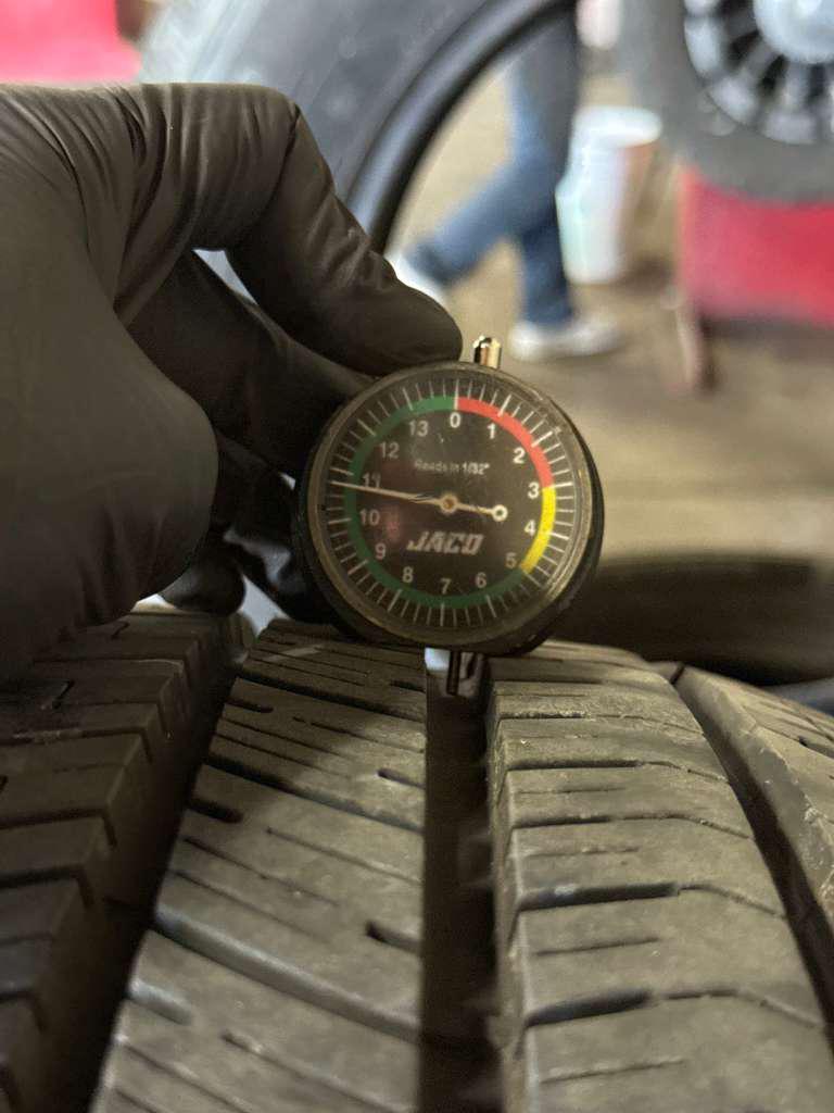 255/60R18 (3 Used Tires) Goodyear Eagle Enforcer