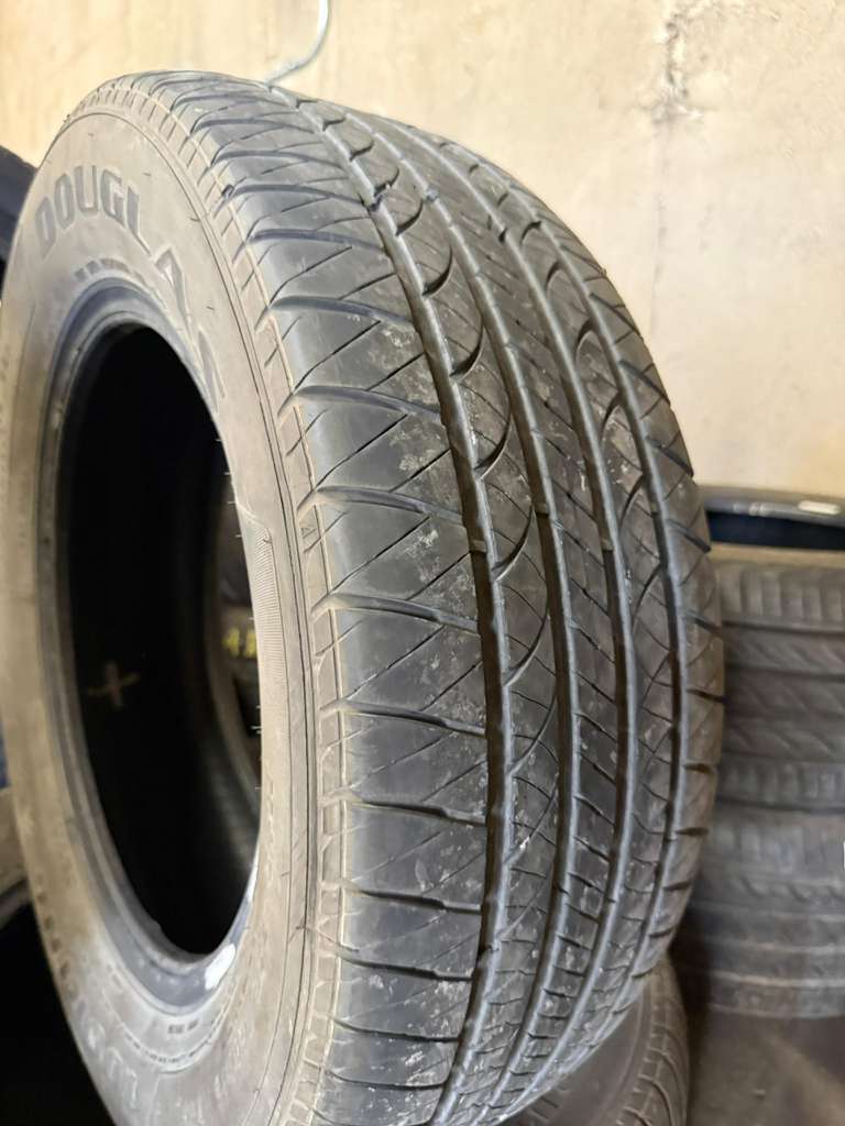 225/60R16 Pair (2 Used Tires) Douglas Touring A/S