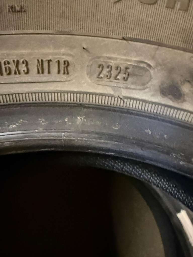 225/60R16 Pair (2 Used Tires) Douglas Touring A/S