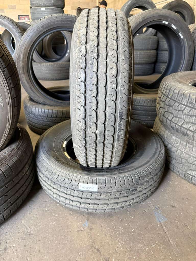 ST225/75R15 Pair (2 Used Tires) Towstar STR ST Radial