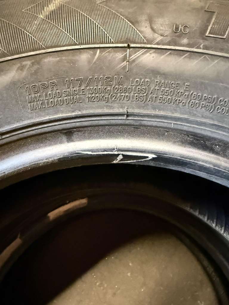 ST225/75R15 Pair (2 Used Tires) Towstar STR ST Radial