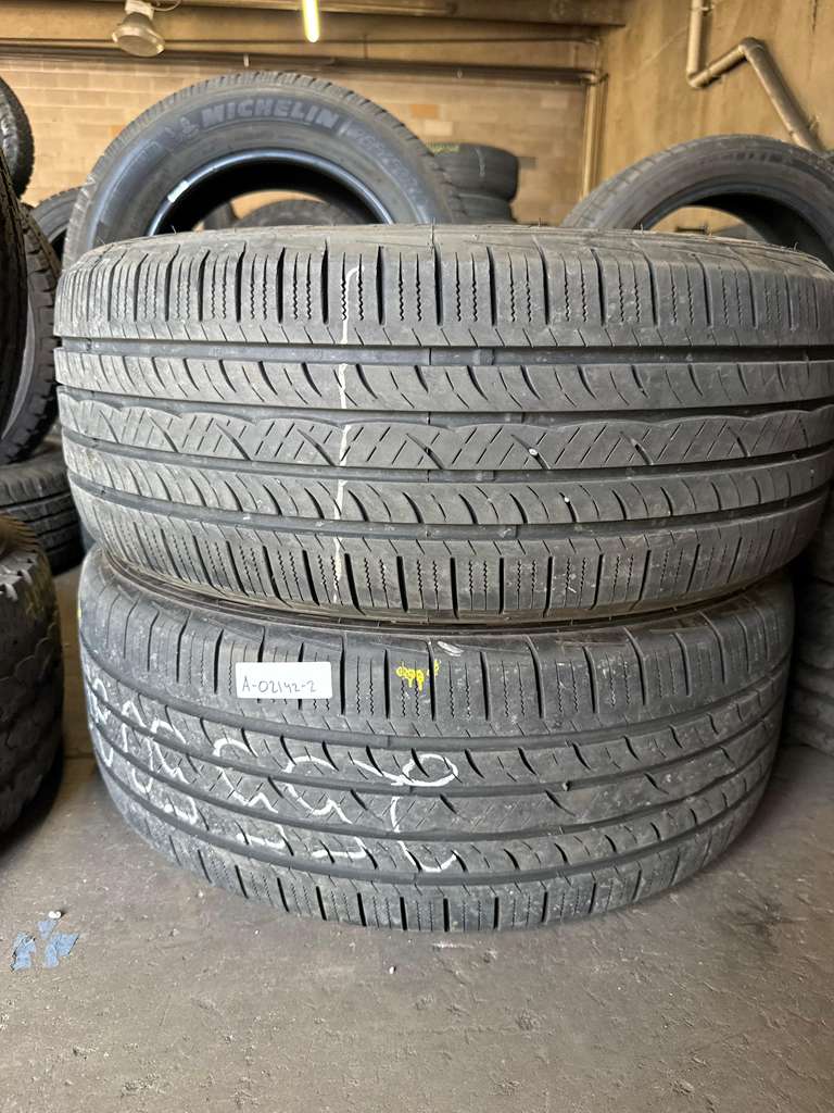 255/50R20 Pair (2 Used Tires) Hercules Terra Trac HPT