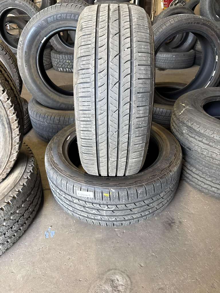 255/50R20 Pair (2 Used Tires) Hercules Terra Trac HPT