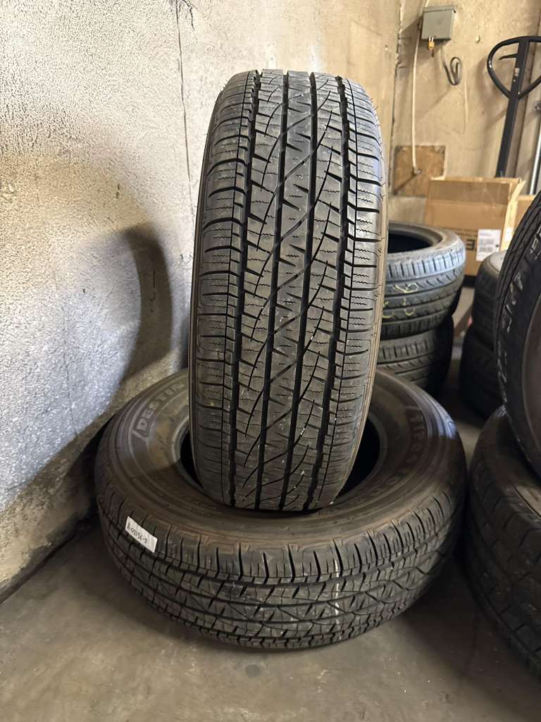 265/65R17 Pair (2 Used Tires) Firestone Destination LE2