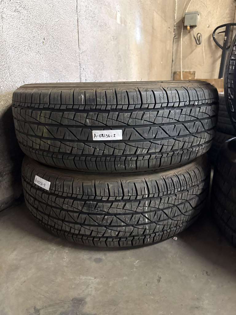 265/65R17 Pair (2 Used Tires) Firestone Destination LE2
