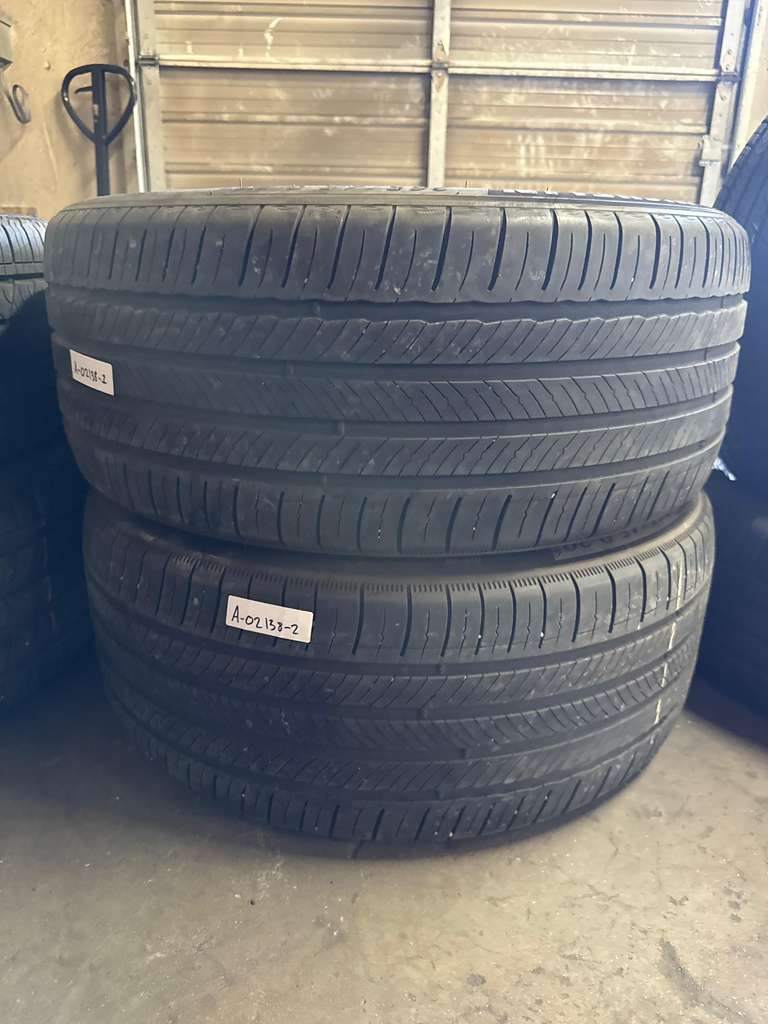 265/45R20 Pair (2 Used Tires) Michelin Primacy Tour A/S