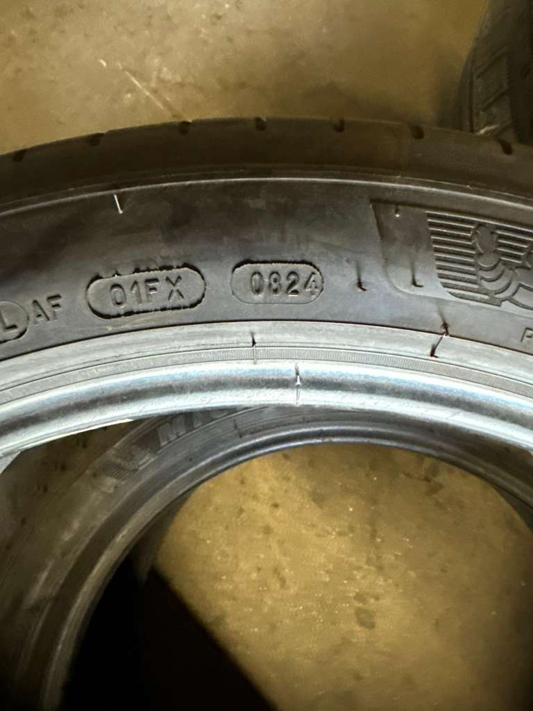 245/45R20 Pair (2 Used Tires) Michelin Pilot Sport All Season 4
