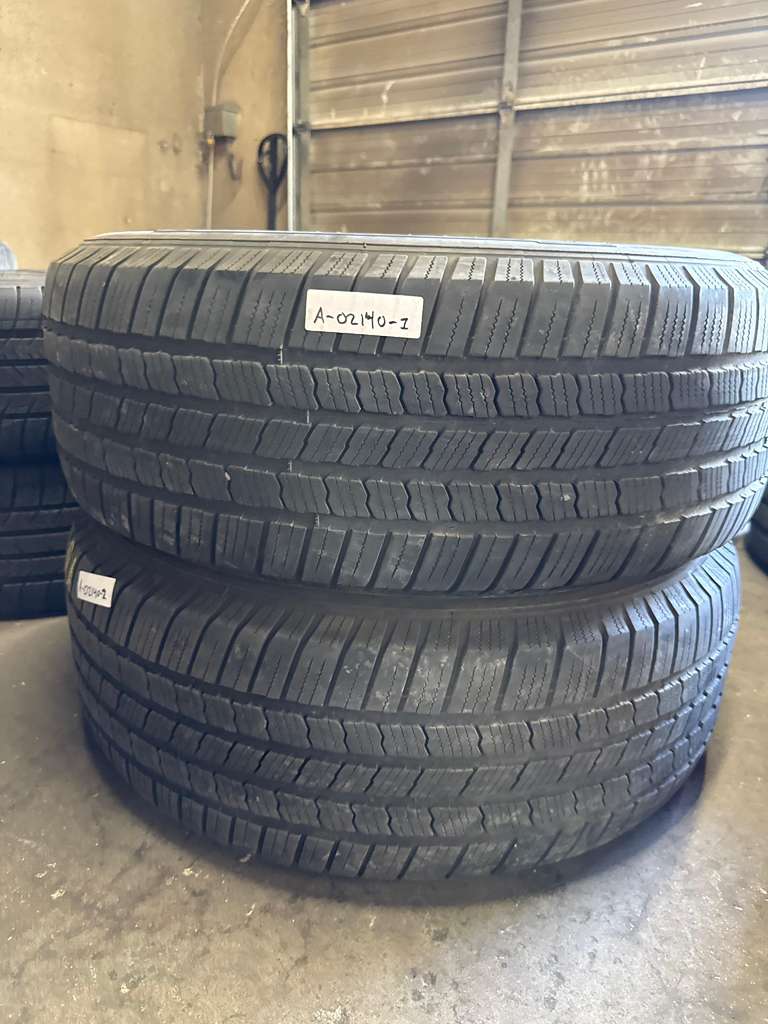 265/60R18 Pair (2 Used Tires) Michelin X LT A/S