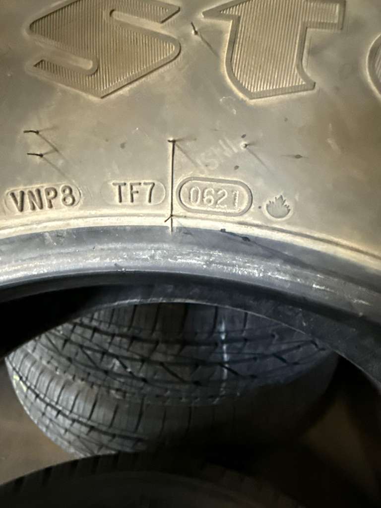 LT245/70R17 Pair (2 Used Tires) Firestone Transforce HT