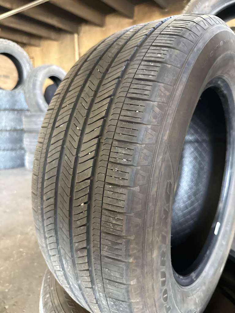 255/60R18 Pair (2 Used Tires) Goodyear Eagle Touring