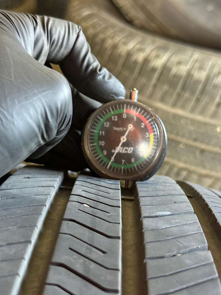 255/60R18 Pair (2 Used Tires) Goodyear Eagle Touring