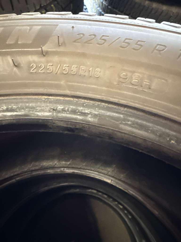 225/55R18 Set (4 Used Tires) Michelin CrossClimate 2