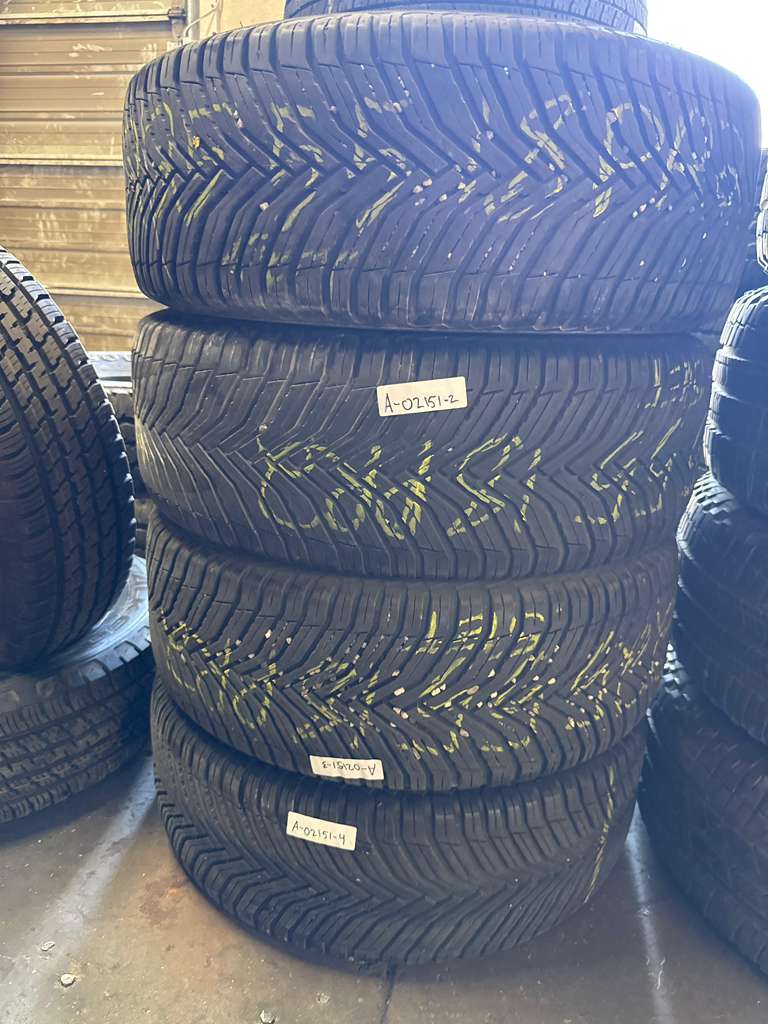 225/55R18 Set (4 Used Tires) Michelin CrossClimate 2