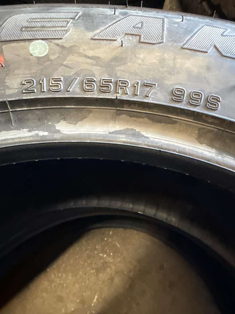 215/65R17 Pair (2 Used Tires) Falken Wildpeak H/T