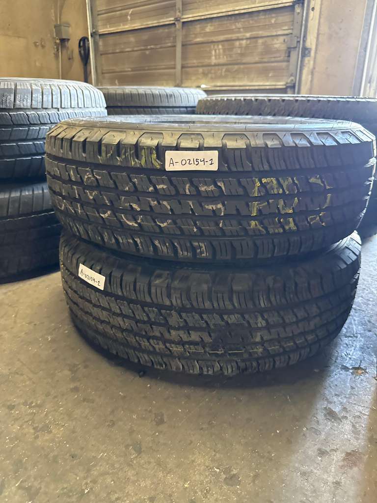 215/65R17 Pair (2 Used Tires) Falken Wildpeak H/T