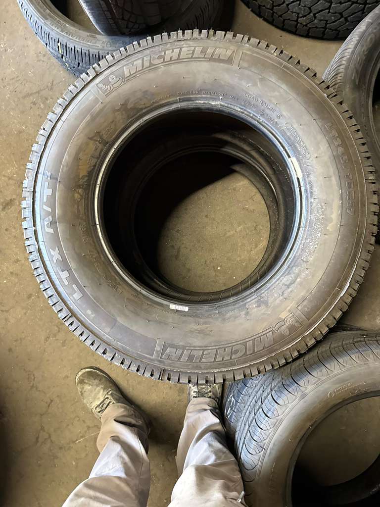 LT245/75R17 Pair (2 Used Tires) Michelin LTX A/T 2