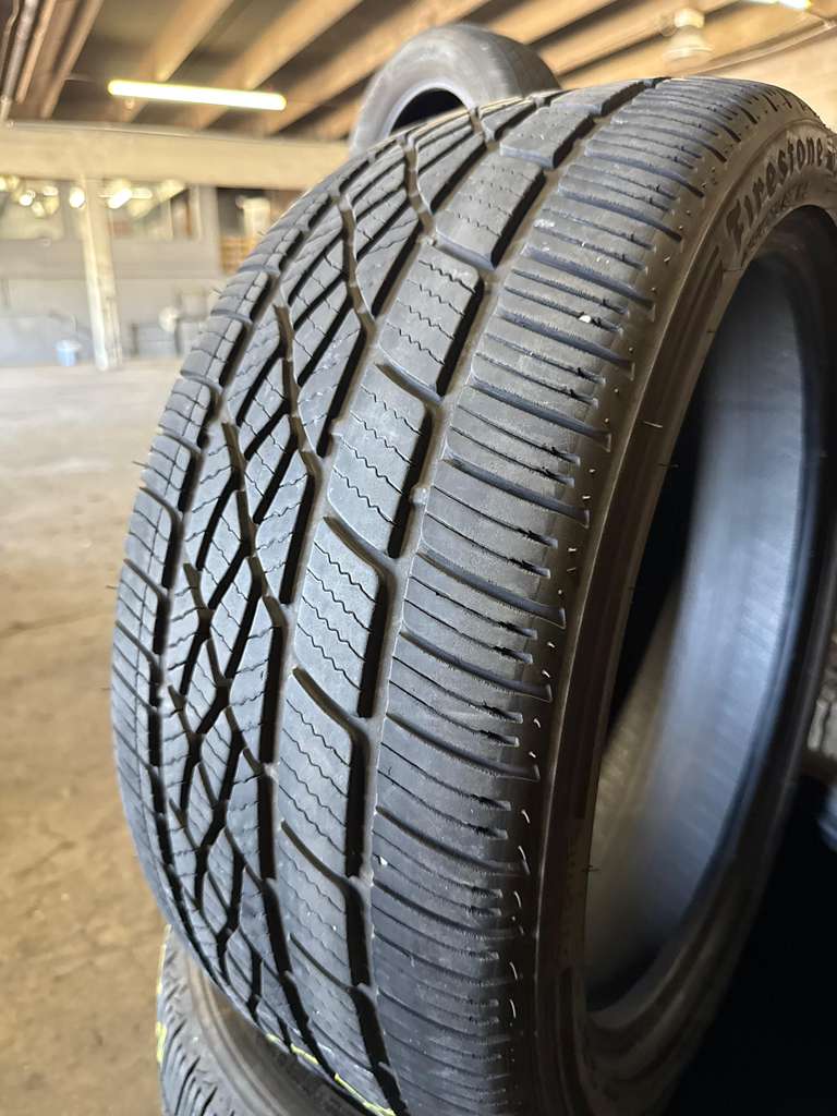 245/40R19 Pair (2 Used Tires) Firestone Firehawk AS V2