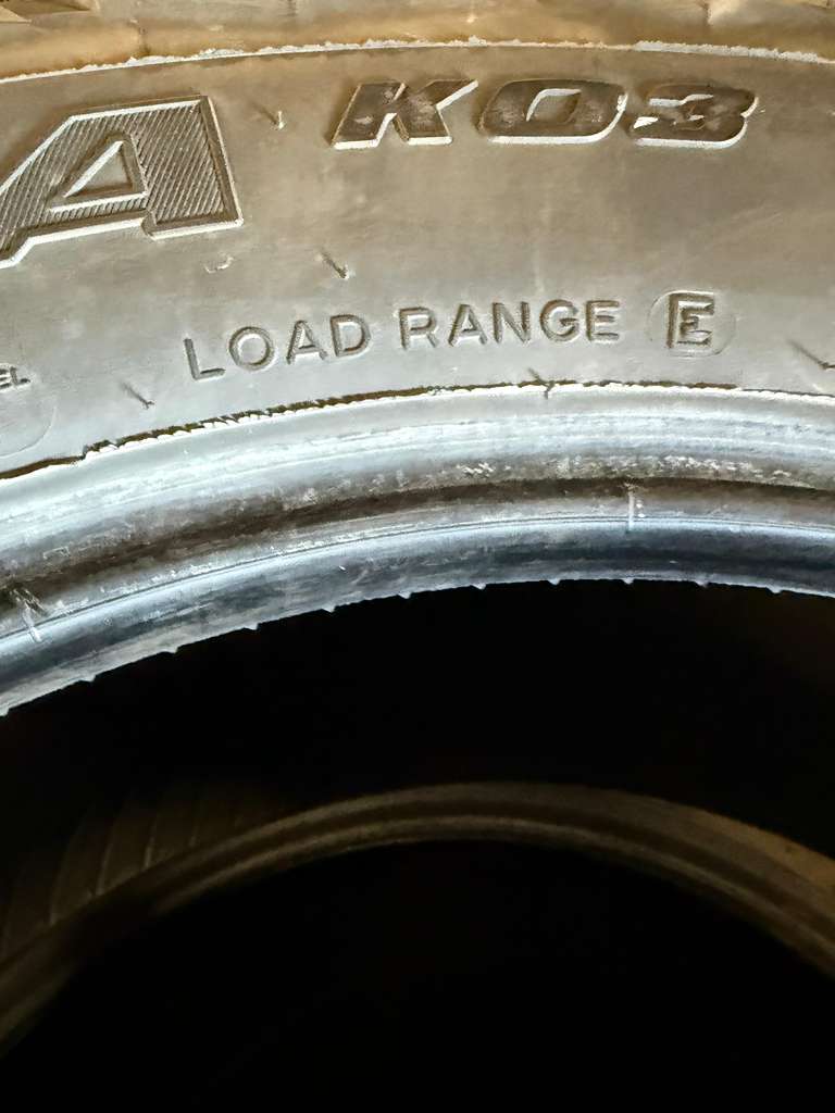 LT275/65R20 Set (4 Used Tires) BFGoodrich&nbsp;All-Terrain T/A KO3