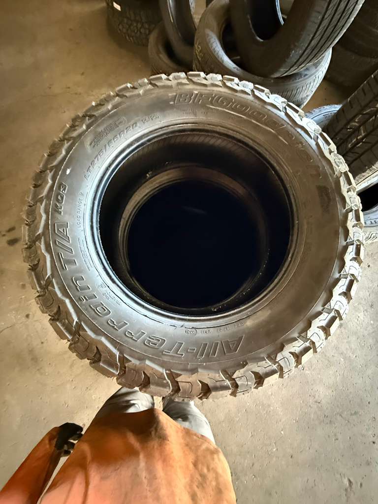 LT275/65R20 Set (4 Used Tires) BFGoodrich&nbsp;All-Terrain T/A KO3