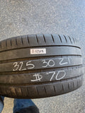 325/30ZR21 Single (1 Used Tires) Michelin Pilot Sport 4S