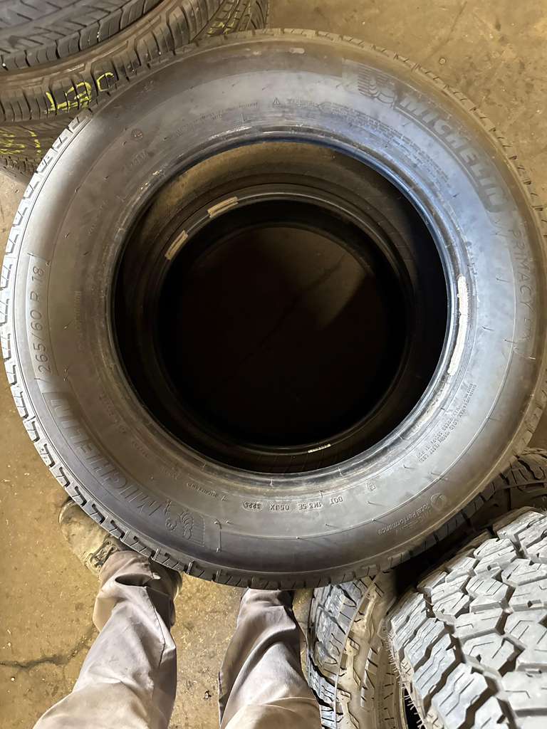 265/60R18 Pair (2 Used Tires) Michelin Primacy LTX