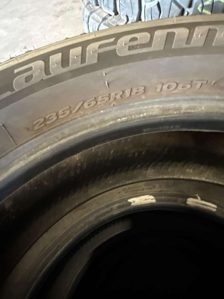 235/65R18 Set (4 Used Tires) Laufenn X Fit HT