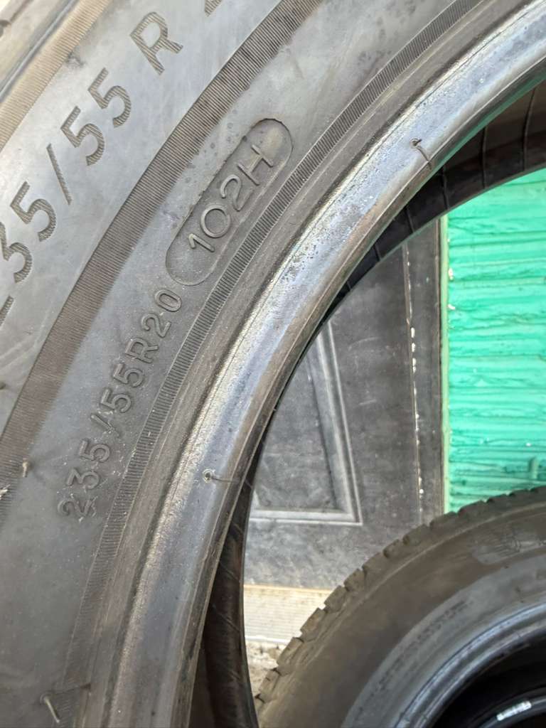 235/55R20 Set (4 Used Tires) Michelin Cross Climate 2