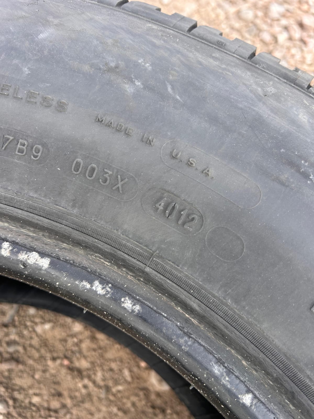 LT275/65R18 Pair (2 Used Tires) Michelin LTX AT
