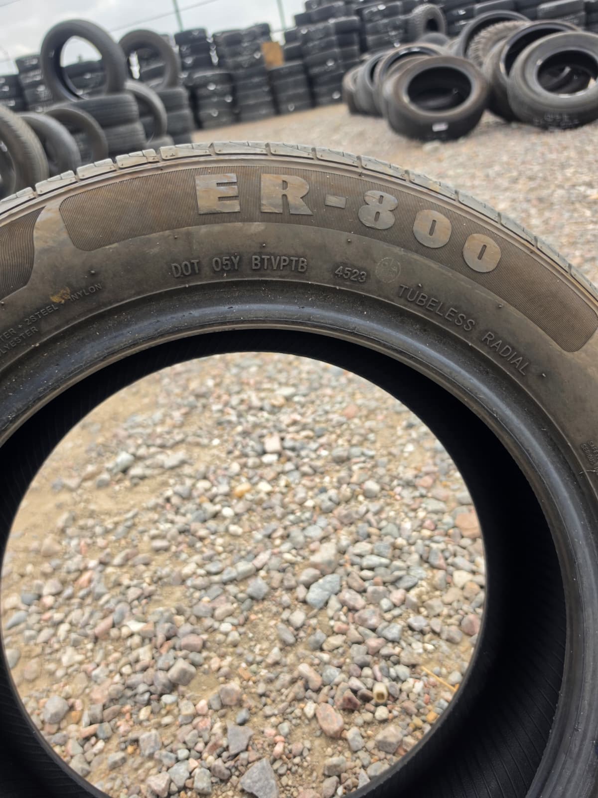 175/65R15 Single (1 Used Tire) Advanta Er 800