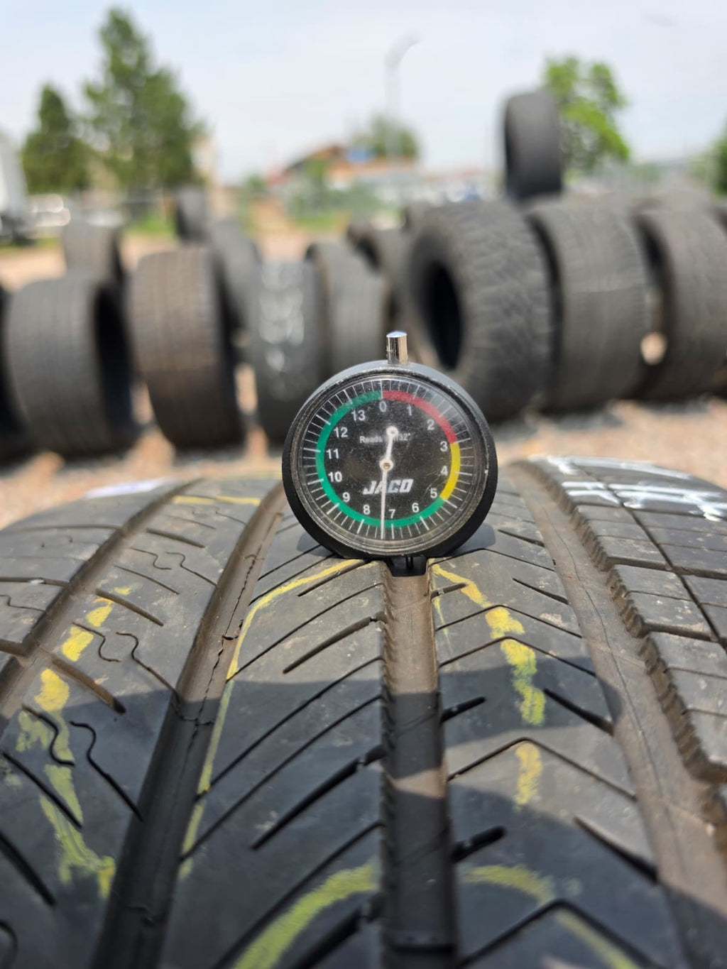 265/40R22 Single (1 Used Tire) Michelin Pilot Sport