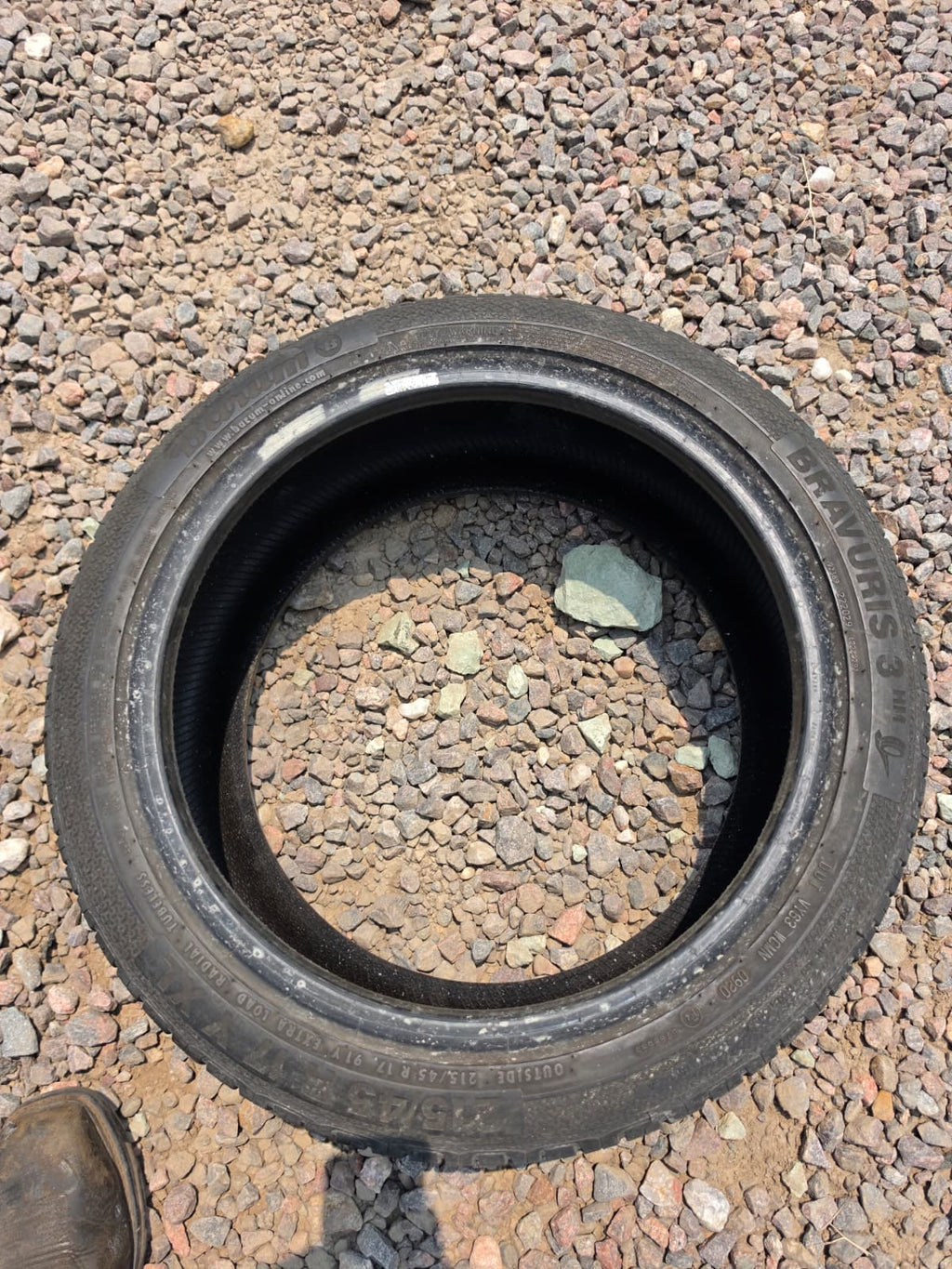 215/45R17 Single (1 Used Tire) Barum Bravius 3