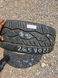 265/40R22 Single (1 Used Tire) Nitto NT420