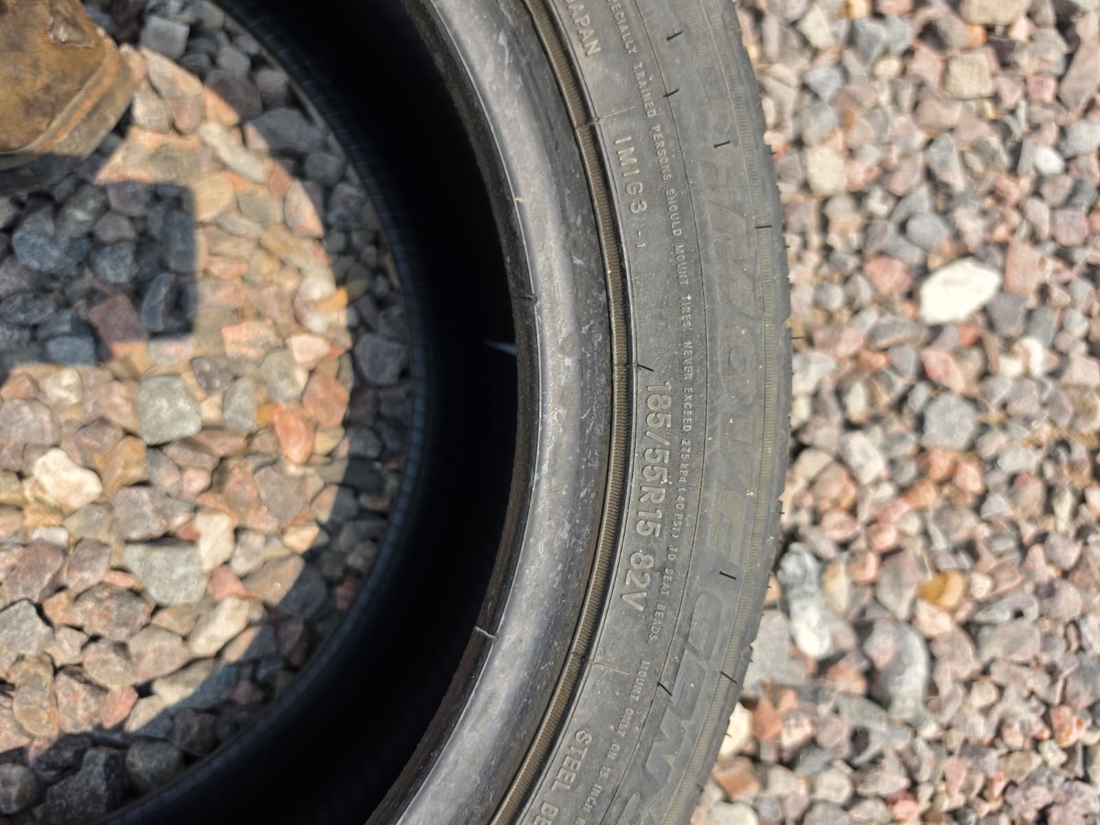 185/55R15 Single (1 Used Tire) Ironman Imove
