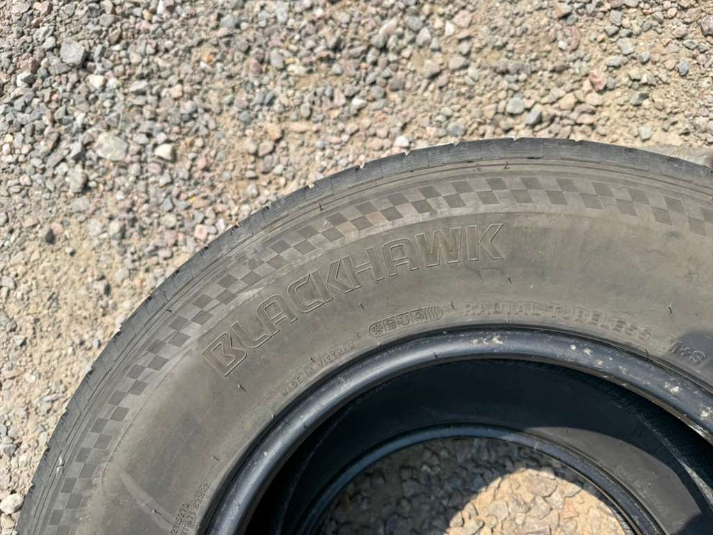 245/70R16 Pair (2 Used Tires) Blackhawk Hiscend - H