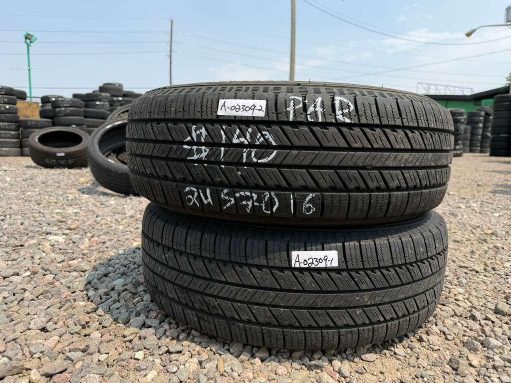 245/70R16 Pair (2 Used Tires) Blackhawk Hiscend - H