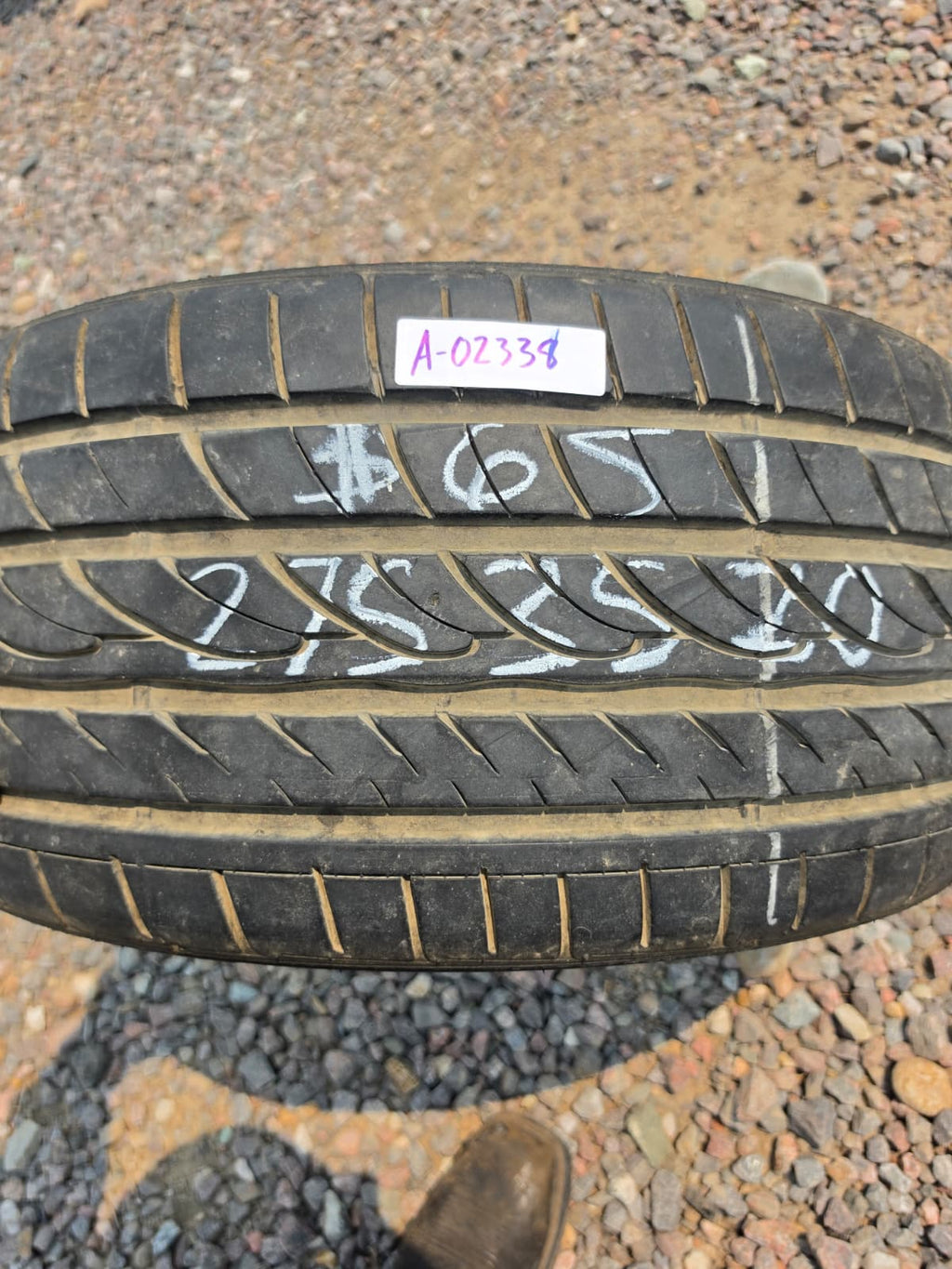 275/35R20 Single (1 Used Tire) Sumitomo HTR Z3