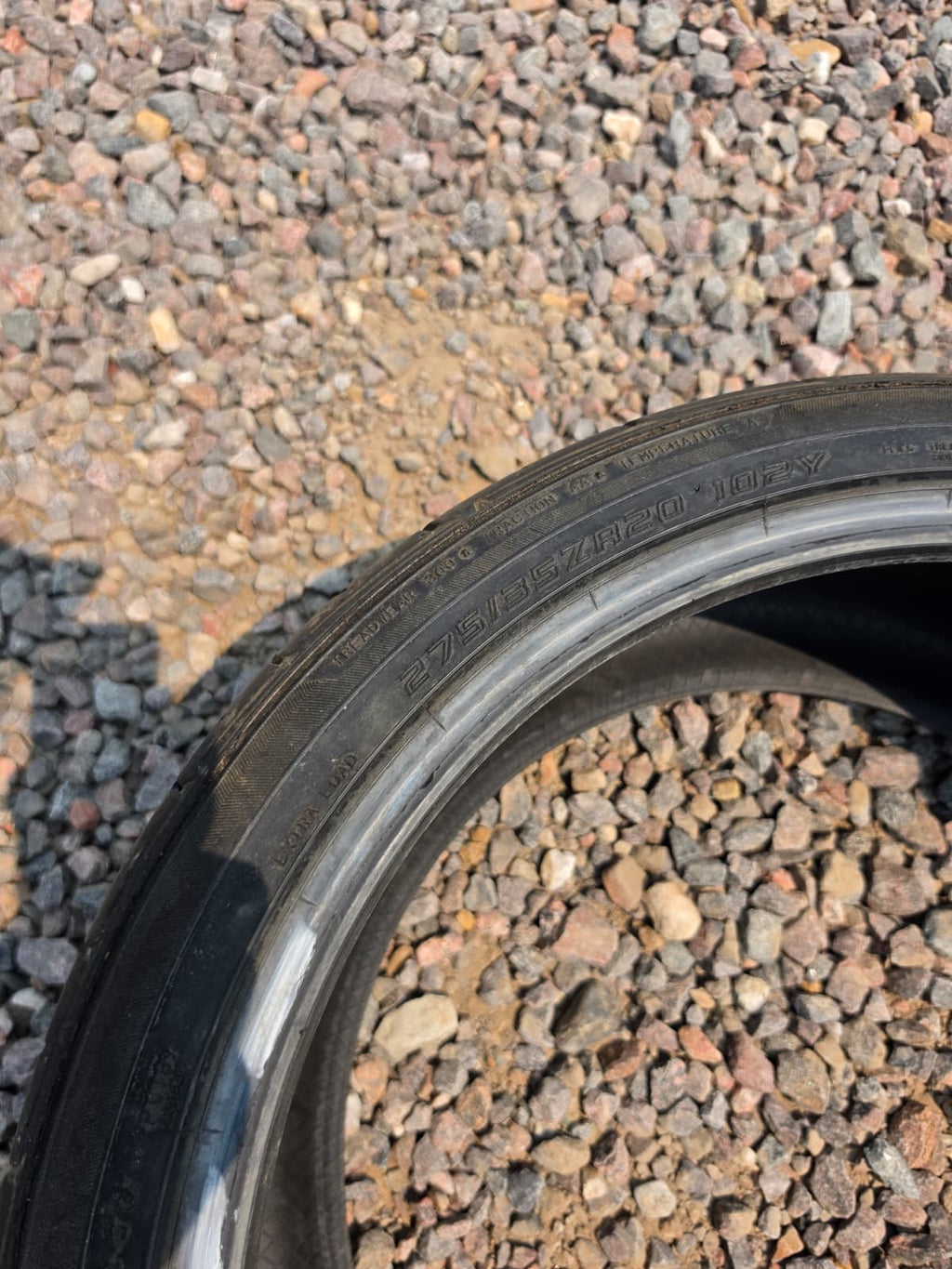 275/35R20 Single (1 Used Tire) Sumitomo HTR Z3