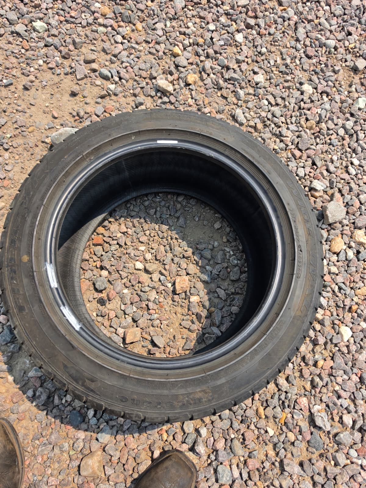 255/45R17 Single (1 Used Tire) Firestone FireHawk