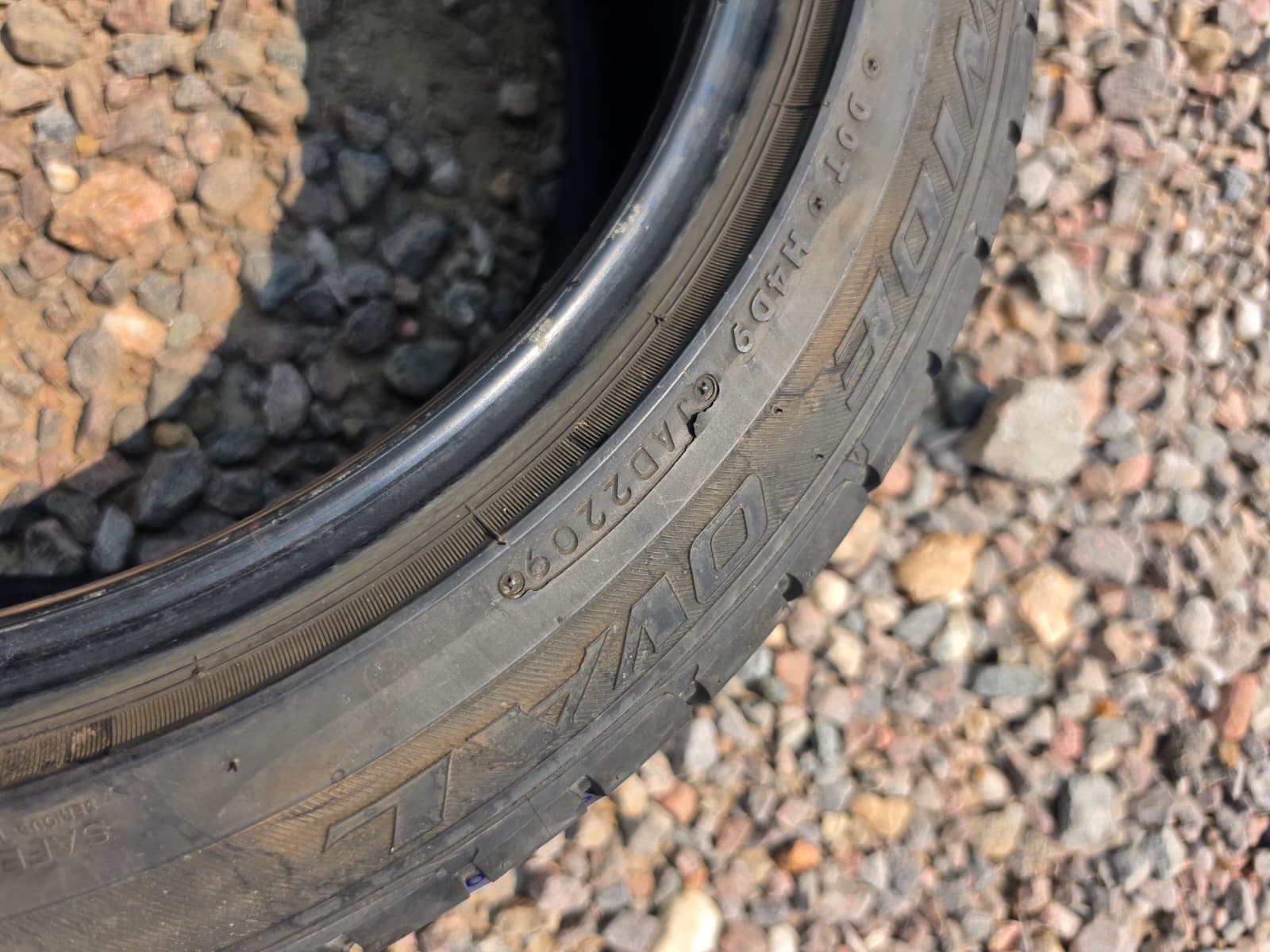 255/45R17 Single (1 Used Tire) Firestone FireHawk