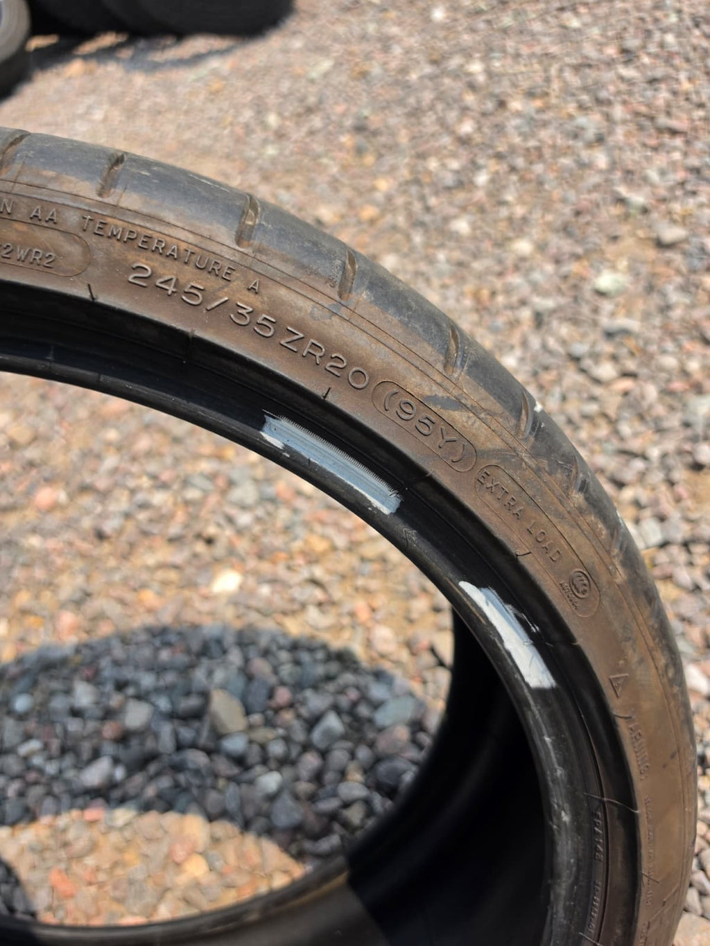 245/35R20 Single (1 Used Tire) Michelin Pilot Super Sport