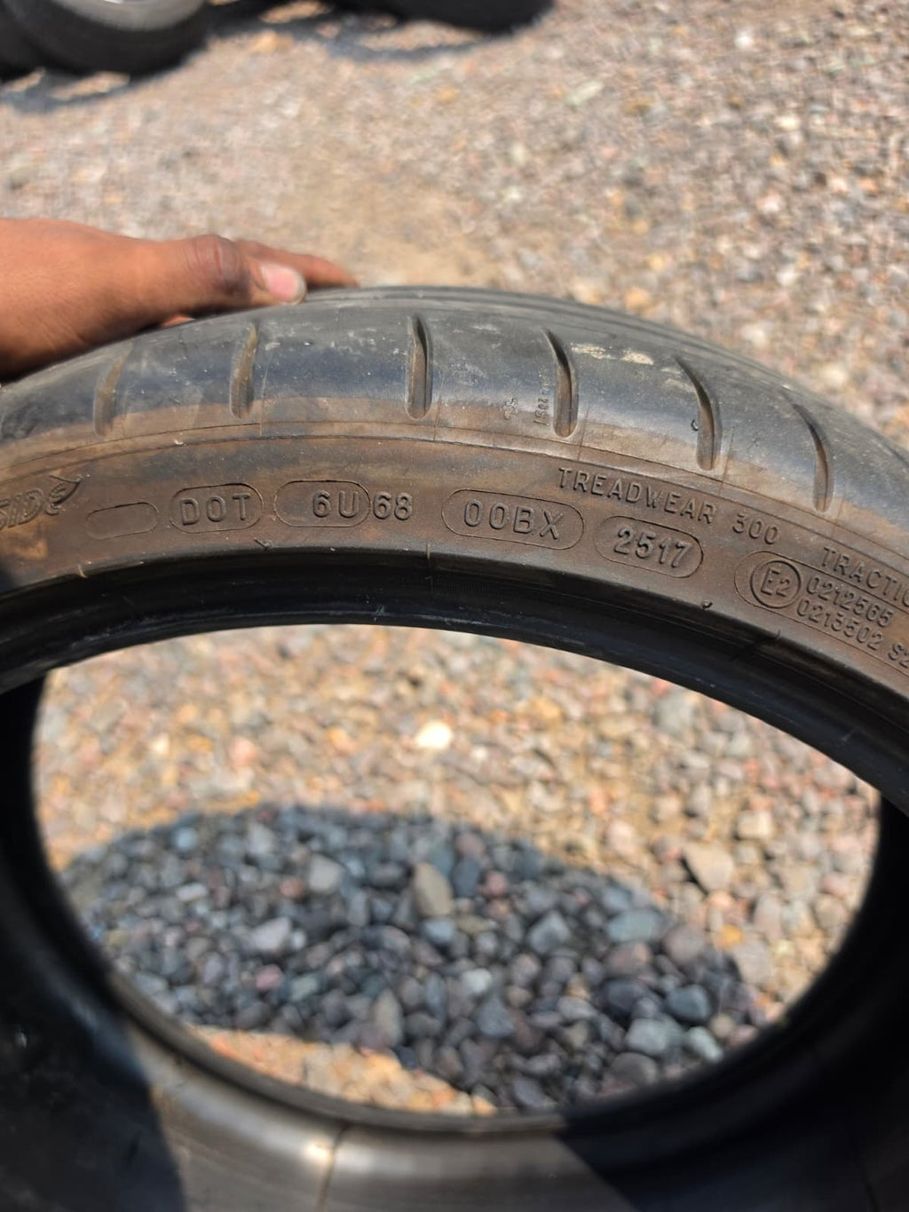 245/35R20 Single (1 Used Tire) Michelin Pilot Super Sport