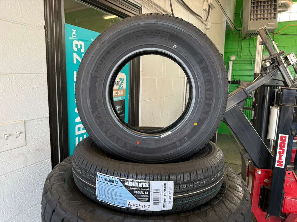 ST175/80R13 Pair (2 Brand New Tires!!) Advanta Radial ST