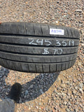 245/35R19 Single (1 Used Tire)Bridgestone Potenza Sport