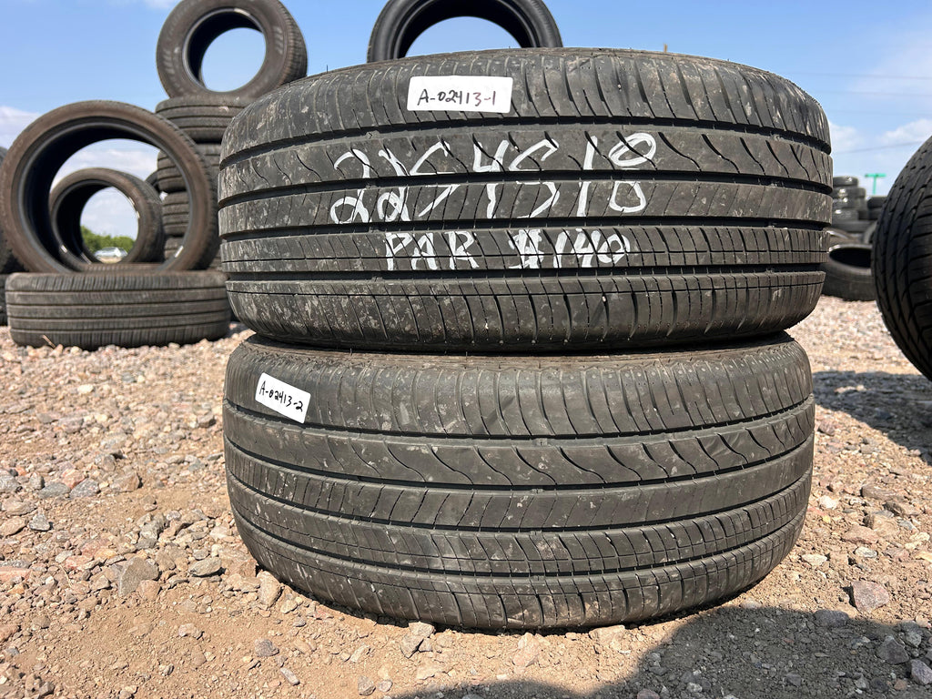 225/45R18 Pair (2 Used Tires) Annaite AN606