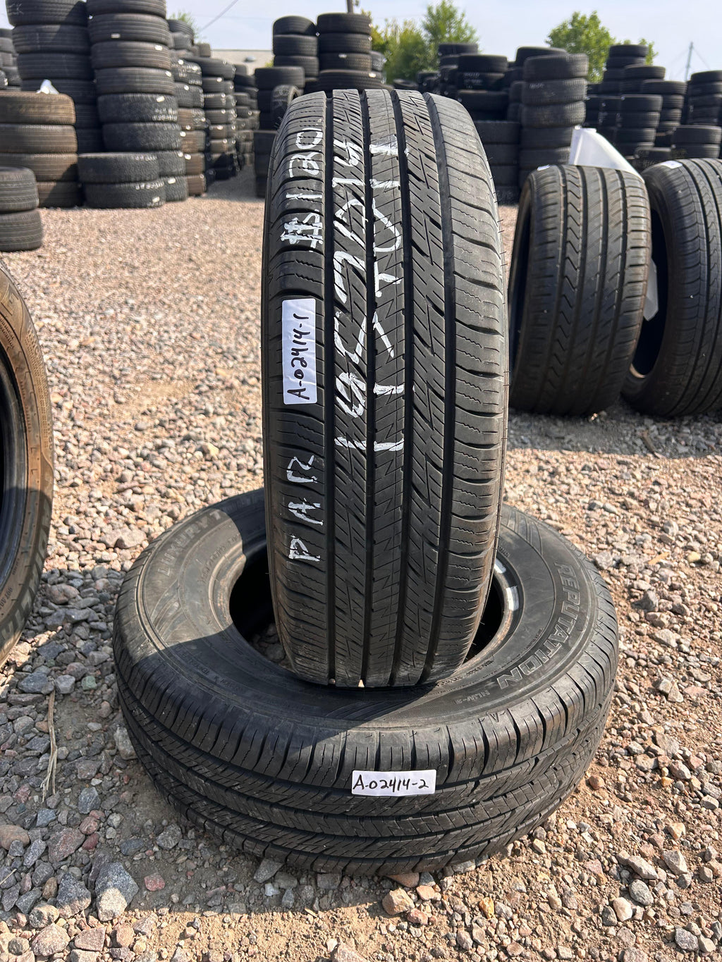 195/70R14 Pair (2 Used Tires) Mazama Luxury Touring Reputation